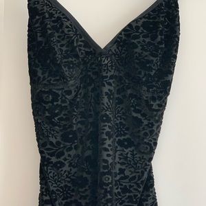 Black Velvet BodySuit